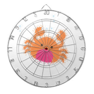 Diana Cangrejo de dibujos animados naranja
