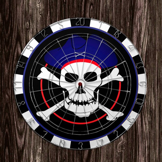 Diana Capitán Jack Dartboard y bandera de los piratas, c (Subido por el creador)