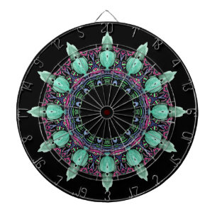 Diana cara de reloj kaleidoscopio fractal ART I