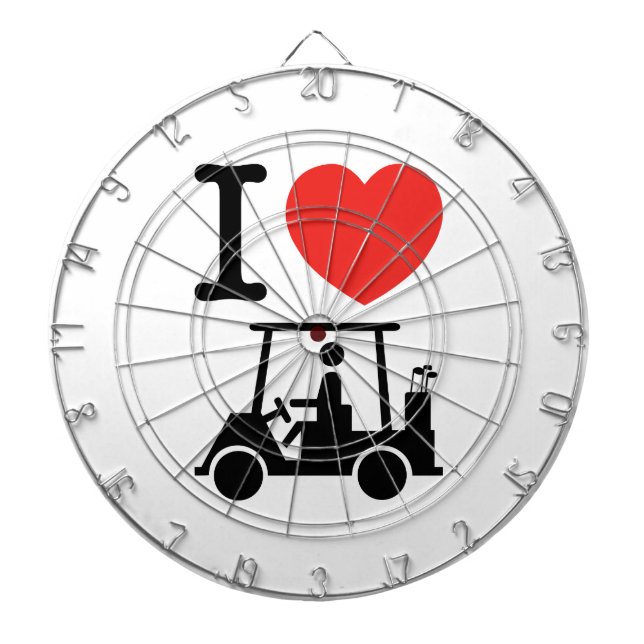 Diana Carro de golf I Heart (Love) (Frente)