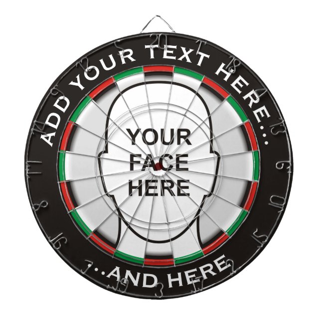 Diana Cartel clásico con texto y foto personalizado (Frente)