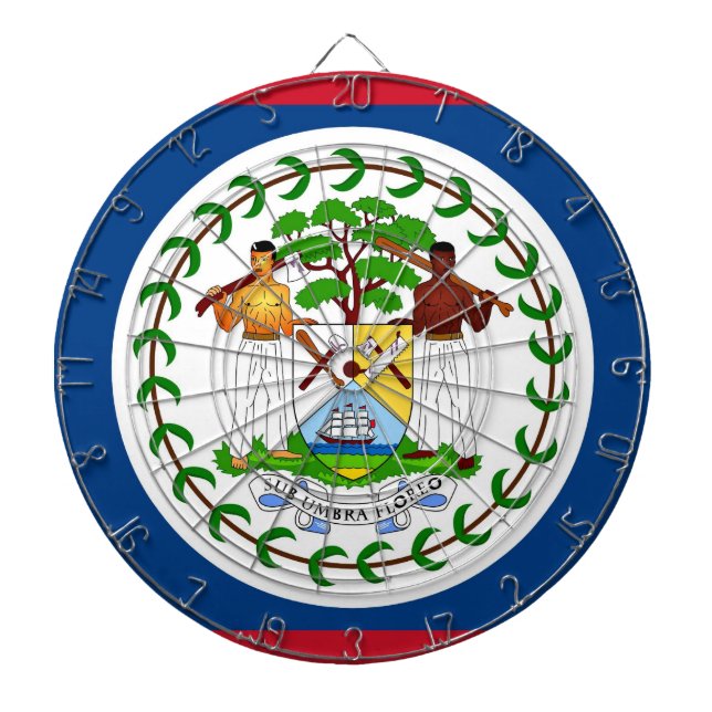 Diana Cartel con bandera de Belice (Frente)