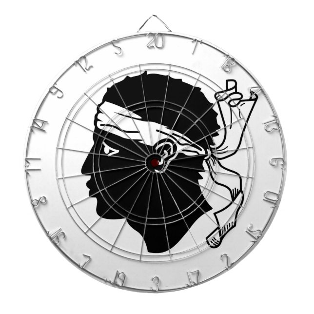 Diana Cartel con bandera de Córcega (Frente)