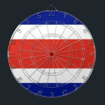 Diana Cartel con bandera de Costa Rica<br><div class="desc">Añada un toque de orgullo costarricense a su sala de juegos con nuestro exclusivo tablero con la bandera de Costa Rica. Esta pizarra, elaborada con meticulosa atención a los detalles, es más que un simple accesorio de juego funcional; es una celebración del legado y orgullo cultural de Costa Rica. El...</div>