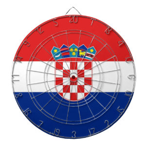 Diana Cartel con bandera de Croacia