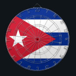 Diana Cartel con bandera de Cuba<br><div class="desc">Mejore su sala de juegos con nuestro tablero que cuenta con la vibrante bandera de Cuba. Este tablero es más que sólo un accesorio al juego; es una celebración de la rica herencia cultural y la identidad nacional de Cuba. El impactante diseño de la bandera cubana añade un toque único...</div>