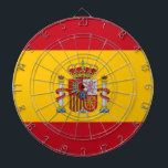 Diana Cartel con bandera de España<br><div class="desc">¡Trae el espíritu de España a tu sala de juegos con nuestro tablero con la bandera de España! Este exclusivo tablero de dartboard muestra los vivos colores de la bandera española, combinando diversión y orgullo nacional en un diseño llamativo. Perfecto para salas de juegos, bares deportivos o eventos, este tablero...</div>
