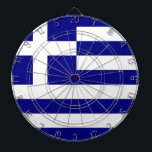 Diana Cartel con bandera de Grecia<br><div class="desc">Añada un toque de orgullo griego a su sala de juegos con nuestro exclusivo tablero con la bandera de Grecia. Diseñado con meticulosa atención a los detalles, este tablero es más que un simple artículo funcional; es una celebración de la rica herencia e identidad cultural de Grecia. El diseño vibrante...</div>