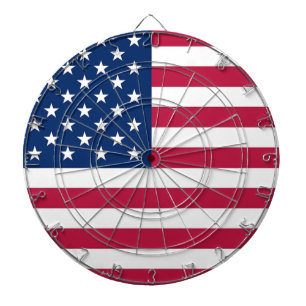 Diana Cartel con bandera de los Estados Unidos