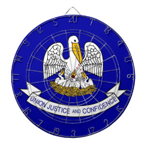 Diana Cartel con bandera de Luisiana, Estados Unidos