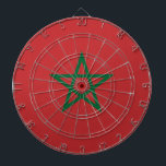 Diana Cartel con bandera de Marruecos<br><div class="desc">Añade un toque de orgullo marroquí a tu sala de juegos con nuestro exclusivo tablero de anuncios con la bandera de Marruecos. Esta pizarra, elaborada con meticulosa atención a los detalles, es más que un simple accesorio al juego; es una celebración de la rica herencia y orgullo cultural de Marruecos....</div>
