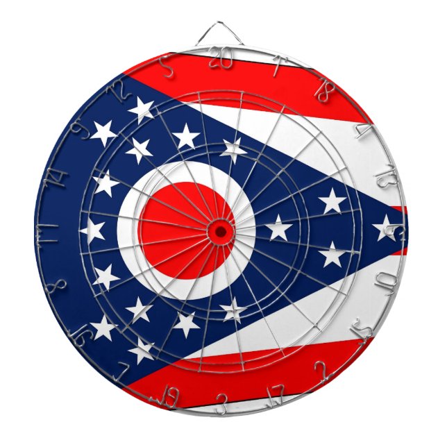 Diana Cartel con bandera de Ohio, EE.UU. (Frente)