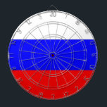 Diana Cartel con bandera de Rusia<br><div class="desc">Cartel patriótico con bandera de Rusia. Este producto es su personalizable.</div>