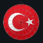 Diana Cartel con bandera de Turquía<br><div class="desc">Añada un toque turco a su sala de juegos con nuestro exclusivo tablero con la bandera de Turquía. Diseñado con meticulosa atención a los detalles, este tablero es más que un simple artículo funcional; es una celebración de la vibrante cultura y herencia de Turquía. El impresionante diseño muestra de manera...</div>