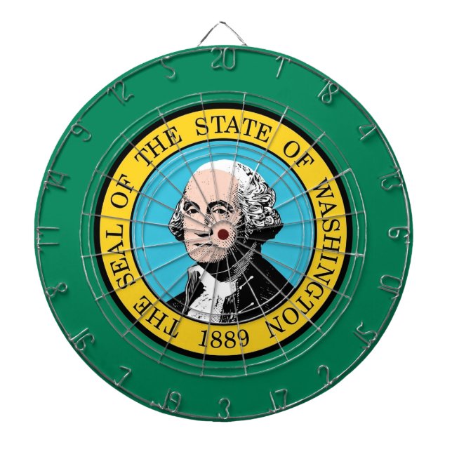Diana Cartel con bandera de Washington, EE.UU. (Frente)