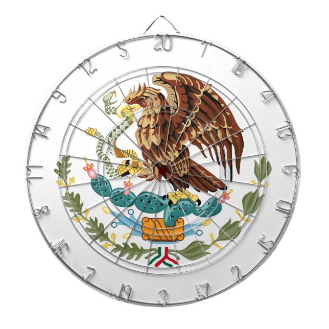 Diana Cartel de la bandera del Escudo de Armas de México (Frente)