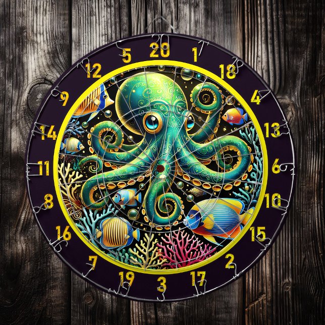 Diana Cartel de Octopus oceánico místico (Subido por el creador)