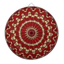 Diana Cartel decorativo de oro rojo