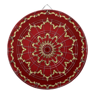 Diana Cartel decorativo de oro rojo