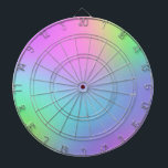 Diana Cartel del arco iris del Pastel<br><div class="desc">Gradiente arcoíris precioso y divertido</div>