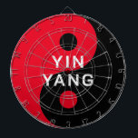 Diana Cartel personalizado del símbolo YinYang rojo y ne<br><div class="desc">Cartel personalizado de símbolos YinYang rojo y negro. Personalizado color yin y símbolo yang con texto personalizado. Plantilla moderna de tipografía. Cambie la plantilla de logotipo a cualquier color único. Diseño holístico de Guay. Icono espiritual chino para el equilibrio, la armonía, la salud, la paz, las artes marciales y más....</div>