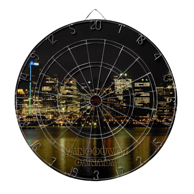 Diana Carteles de recuerdo de Vancouver Dartboard Vancou (Frente)