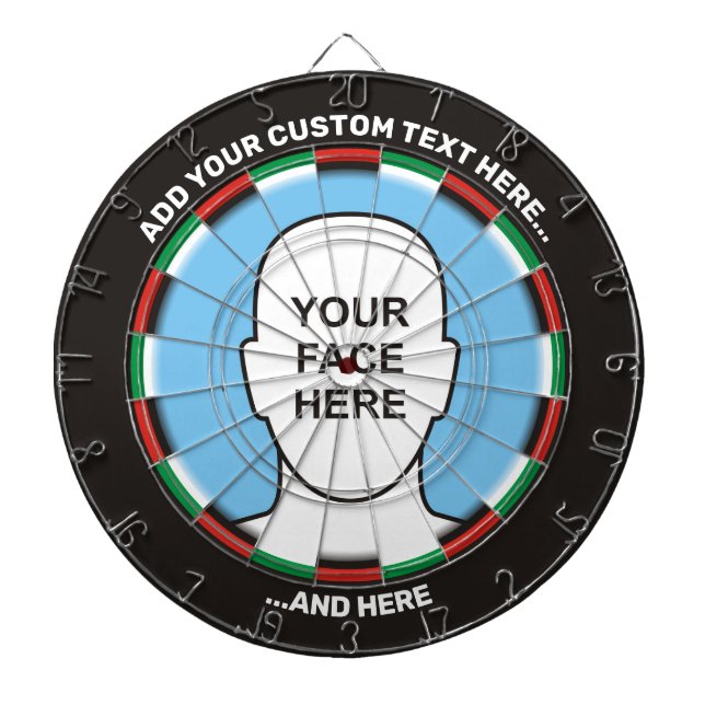 Diana Cartón clásico con texto y foto Personalizado (Frente)