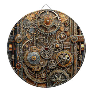 Diana Cartón de arte Steampunk