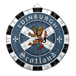 Diana Cartón de Escocia, dardos de la bandera escocesa /