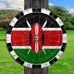 Diana Cartón de Kenia y bandera keniana/tablero de juego<br><div class="desc">Cartel: dardos de la bandera de Kenia y Kenia,  juegos de diversión para la familia - amar mi país,  juegos de verano,  vacaciones,  día del padre,  fiesta de cumpleaños,  estudiantes universitarios / hinchas deportivos</div>