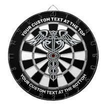 Cartón de Knot caduceus celta con texto Personaliz
