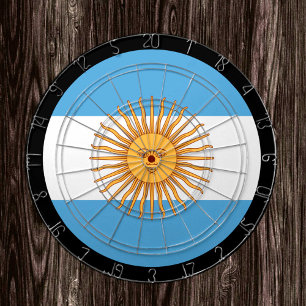 Diana Cartón de la bandera argentina y Argentina / table