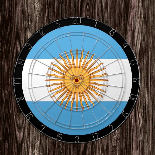 Diana Cartón de la bandera argentina y Argentina / table (Subido por el creador)