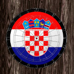 Diana Cartón de la bandera de Croacia y dardos/tablero d<br><div class="desc">Cartel: dardos de la bandera de Croacia y Croacia,  juegos de diversión para la familia - amar mi país,  juegos de verano,  vacaciones,  día del padre,  fiesta de cumpleaños,  estudiantes universitarios / hinchas deportivos</div>