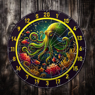 Diana Cartón de octopus de la ola de Crimson