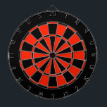 Diana Cartón de regulación rojo y negro<br><div class="desc">Áreas de puntuación en negro y rojo en este tablero de regulación aguda. Excelentes colores que seguramente pondrán una sonrisa en la cara de cualquiera que la use.</div>