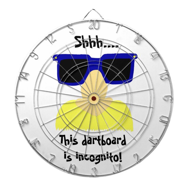 Diana Cartón de tablón de Mustache y Glasses Incognito (Frente)