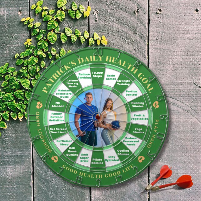 Diana Cartón - Decisiones de fotografía y salud de Perso (This is a dartboard and also your health assistant for developing good daily health habit.   )