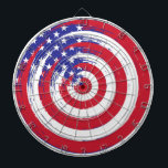 Diana Cartón Patriótico<br><div class="desc">Este juego de tablero se muestra con una bandera patriótica impresa.</div>