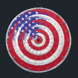 Diana Cartón Patriótico<br><div class="desc">Este juego de tablero se muestra con una bandera patriótica impresa.</div>