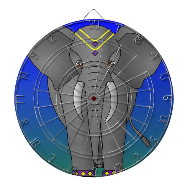 Diana Cartón temático para elefantes (Frente)