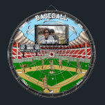Diana Casa de estadio personalizada<br><div class="desc">Un impresionante tablero de béisbol inspirado en el baile. Cuenta con una divertida gama de objetivos de béisbol,  jugadores e imágenes. Ideal para los juegos de dardos tradicionales o para hacer uno propio. ¡personalizable total! ¡Disfrútalo!</div>