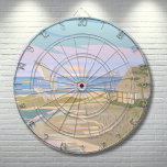 Diana Casa de playa<br><div class="desc">En verano podrá disfrutar de la tranquilidad de la costa gracias a este dardo con dibujos de arte, que refleja la esencia de una playa tranquila. Los suaves tonos pastel de azul, rosa, violeta, tostado y crema evocan el tranquilo aura de una puesta de sol costera o de un amanecer,...</div>