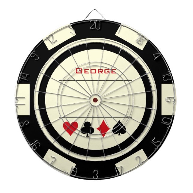 Diana Casino Chip Black Off-White Vegas (Frente)