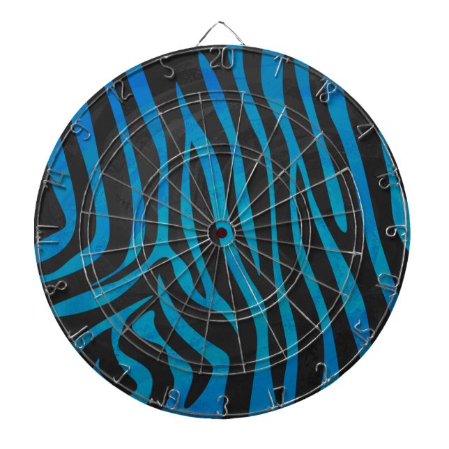 Diana Cebra Azul y Estampado Negro (Frente)