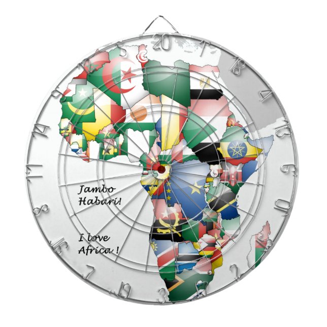 Diana Celebración de África en el diseño de banderas (Frente)