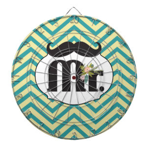 Diana Chalkboard Mr. Yellow y Green Zigzag Chevron