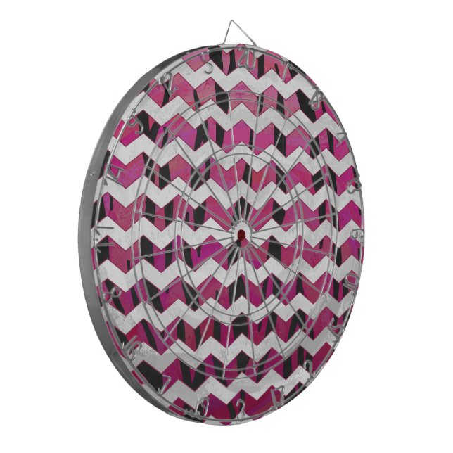 Diana Chevron Tiger Hot Pink and Black Print (Frente Izquierda)