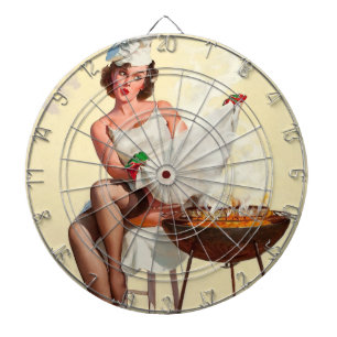 Diana Chica de canalización de barbacoa