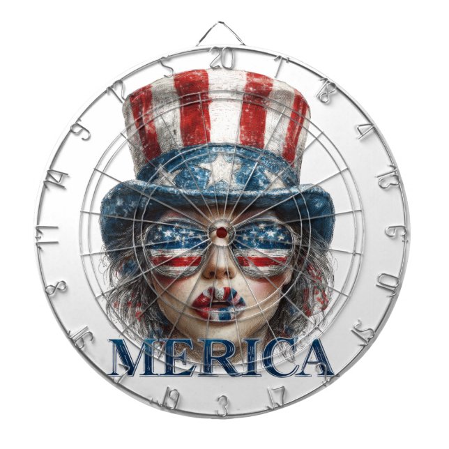 Diana Chica Merica, 4 de julio Chica de Glam con estrell (Frente)